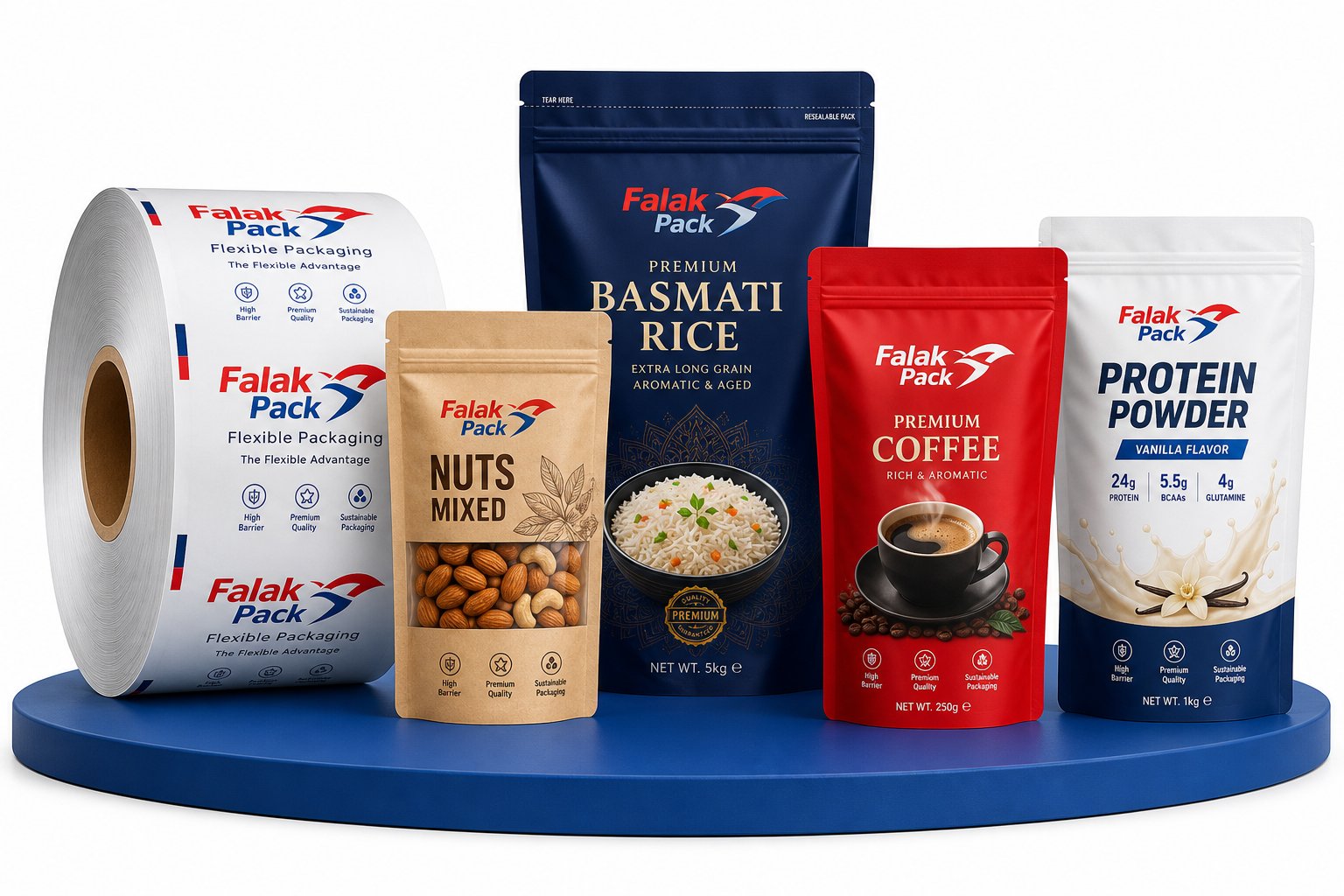 Falak Pack flexible packaging products